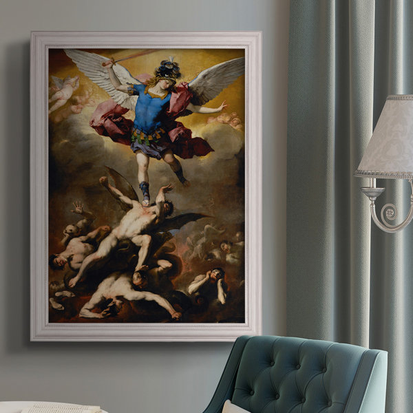 Astoria Grand The Fall of the Rebel Angels - Picture Frame Print | Wayfair