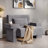 48" Wide Modern Accent Chairs With Storage Console Armrest For Living Room, Elegant Arm Chair Upholstered Tufted Club Chair For Bedroom-557457678