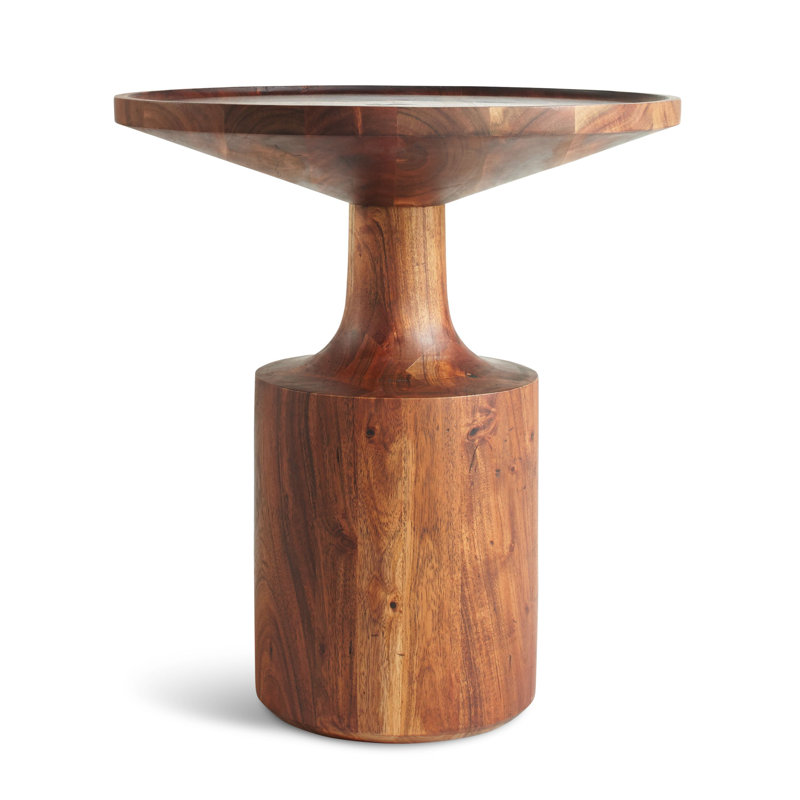 Turn Solid Wood Single End Table