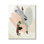 «Stretching Yoga Pose Force», bordure florale par Victoria Barnes