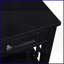 Table basse en bois de pin massif rétro - 4 tiroirs Tablette pour entrée / chambre à coucher, rangement spacieux et amp; Assemblage facile-269663706