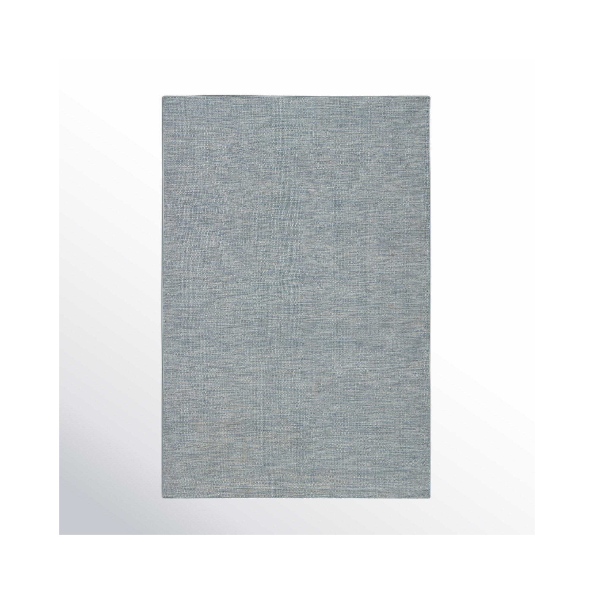Burkett Handmade Recycled P.E.T Gray Indoor/Outdoor Rug, Rectangle 4' x 6'