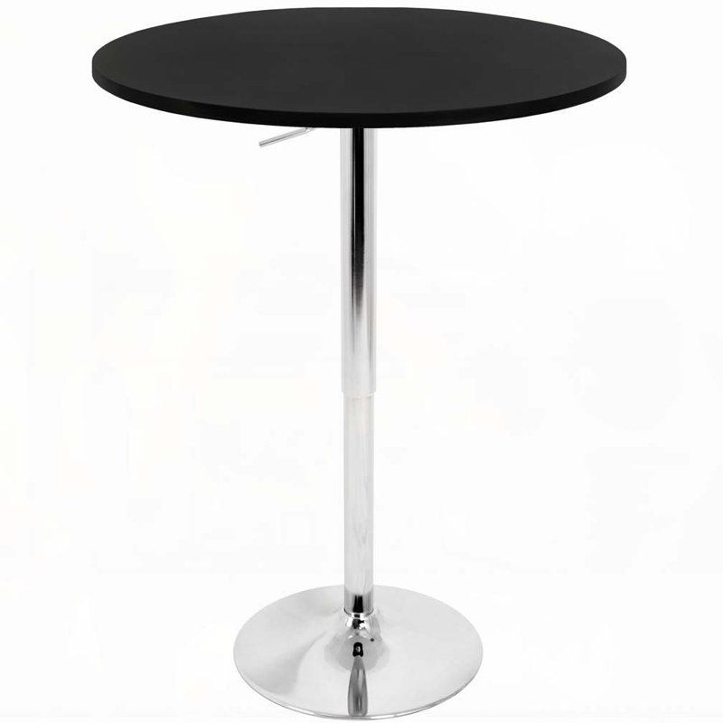 Table de bar réglable Elia par LumiSource, Noir