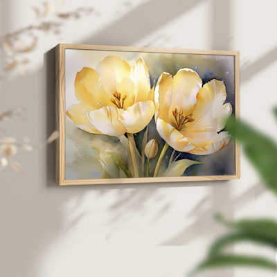 Floral Series-CLXIV -Framed Print - Restickable