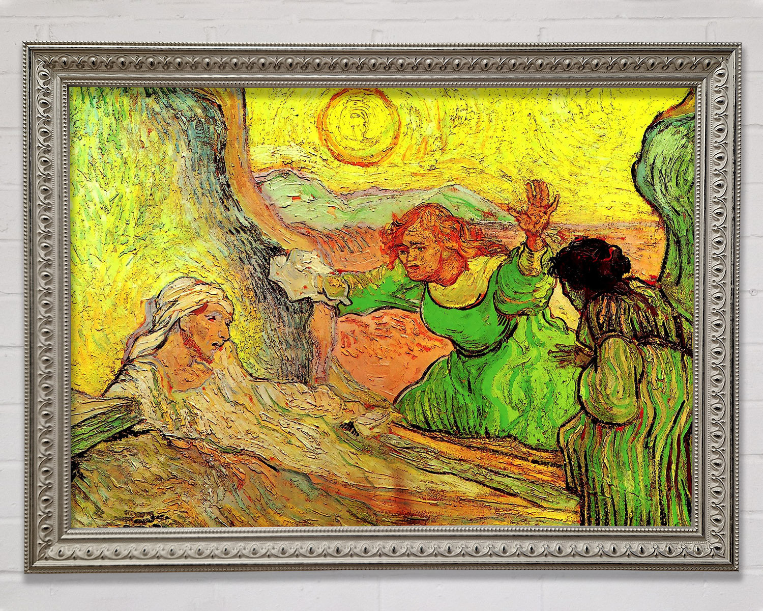 Lark Manor Van Gogh The Raising Of Lazarus After Rembrandt Framed Print ...