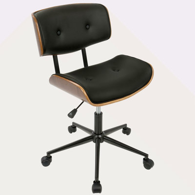Chaise de bureau réglable Mid-Century
