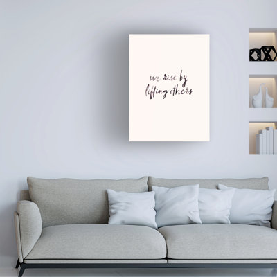 Together Text II On Canvas Textual Art
