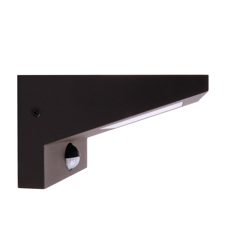 Iretta Anthracite 64 - Bulb Integrated LED Outdoor Armed Sconce
