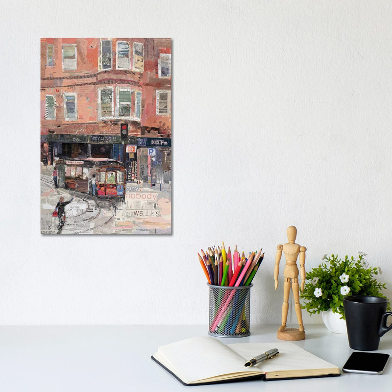 Nobody Walks 1 Piece Wrapped Canvas Painting, 30.48cm H x 20.32cm W x 1.905cm D
