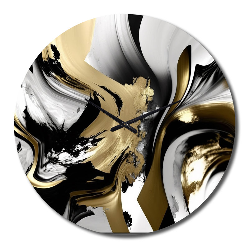 Horloge murale Wild Wave Bliss, Grand
