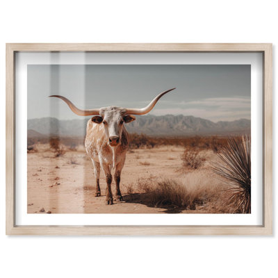Décoration murale de style occidental Longhorn