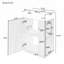 Meuble-lavabo compact avec lavabo double en céramique de qualité supérieure pour petits espaces-1835287725