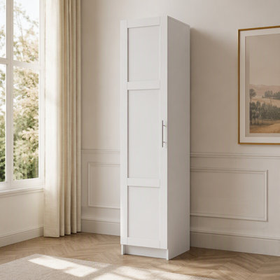 Stackable Wall Mounted Storage Cabinet, with Movable Shelves and Doors for Enhanced Organization