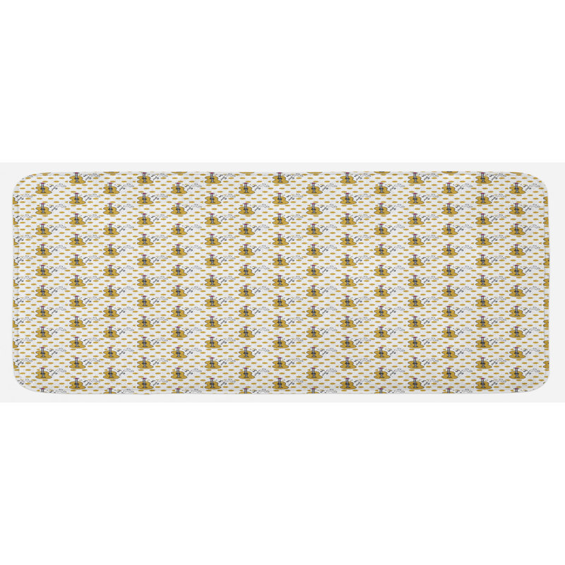 Tapis de cuisine guitare