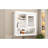32'' Bathroom Wall Cabinet With Mirror, Wall Mounted Medicine Cabinet With 4 Shelves, Mirrored Door Over Toilet Storage Cabinet& Adjustable Shelves-1691300607