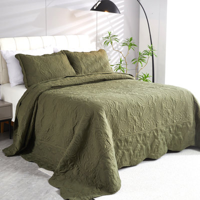 Ensemble de couvre-lit réversible surdimensionné en microfibre 3 pièces 