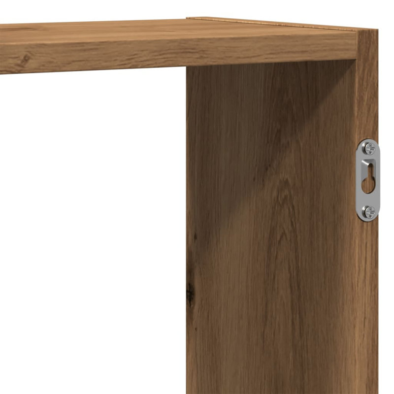 Roakes Floating Shelf, Artisan Oak, 42cm H x 129cm W x 18cm