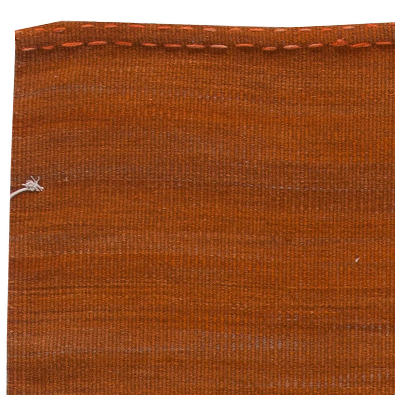 Tapis moderne turc brun / orange Karatas 6 pi x 8 pi 1 po Modern