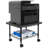 2-Tier Mobile Printer With Wheels, Storage Rack For Office And Home Use