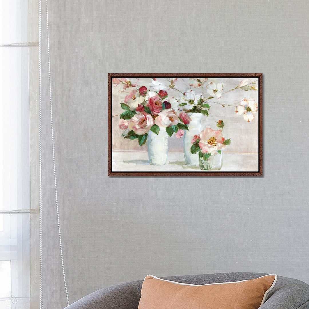 Shades Of Blush von Sally Swatland - Galerie-Giclée auf Leinwand