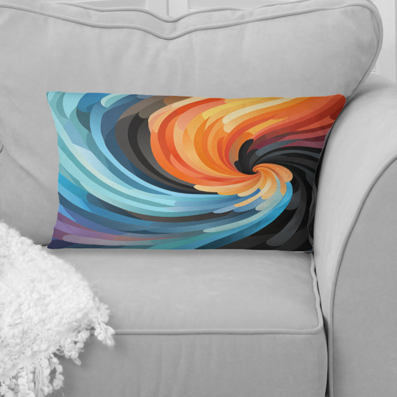 Coussin décoratif Opt Art Harmonic Balance II - Op Art