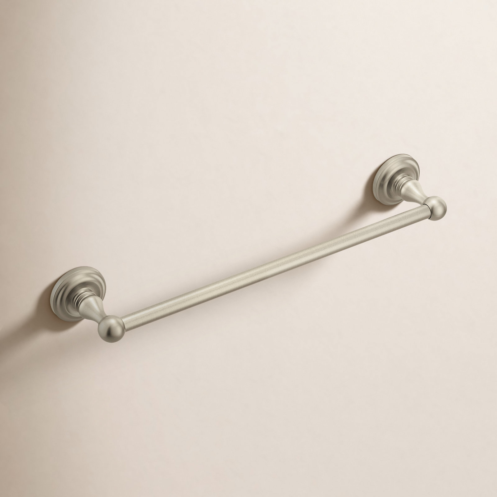 Madison 18" Towel Bar, Brushed Nickel