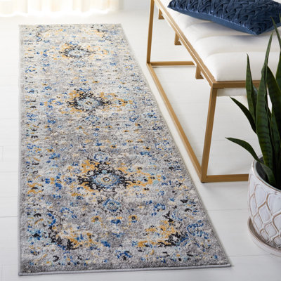 Tapis oriental en jute Madison