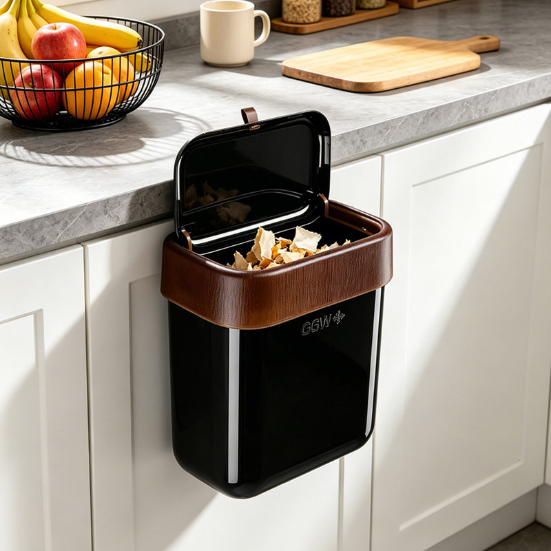 PP Waste Bin, Cream White, 9.51