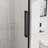 Semi - 60" Adjustable Width Sliding Shower Door, 6mm Tempered Glass With Proof Coating, Stainless Steel Frame, Waterproof Seal, Bathroom Use W X 72" H Easy Clean Hardware, Splash Technology