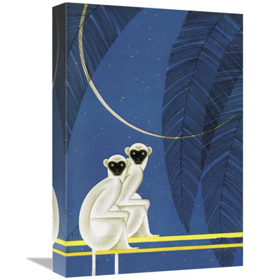« new moon », reproduction sur toile