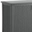 Armoire de rangement en résine tressée pour rangement extérieur l 37,25 po x P 17,5 po Suncast, fabriquée aux États-Unis