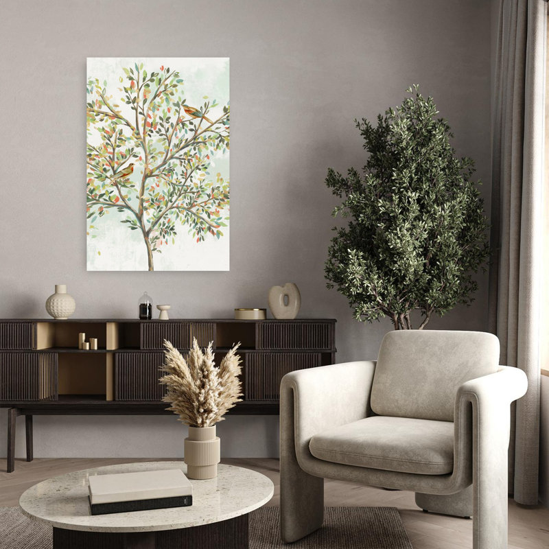 Arbre printanier II, H 36 po x l 24 po