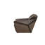 Fauteuil en cuir fleur 39 po
