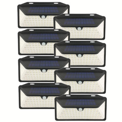 Osburn Dusk to Dawn Outdoor Security Flood Light with Motion Sensor Solar Light