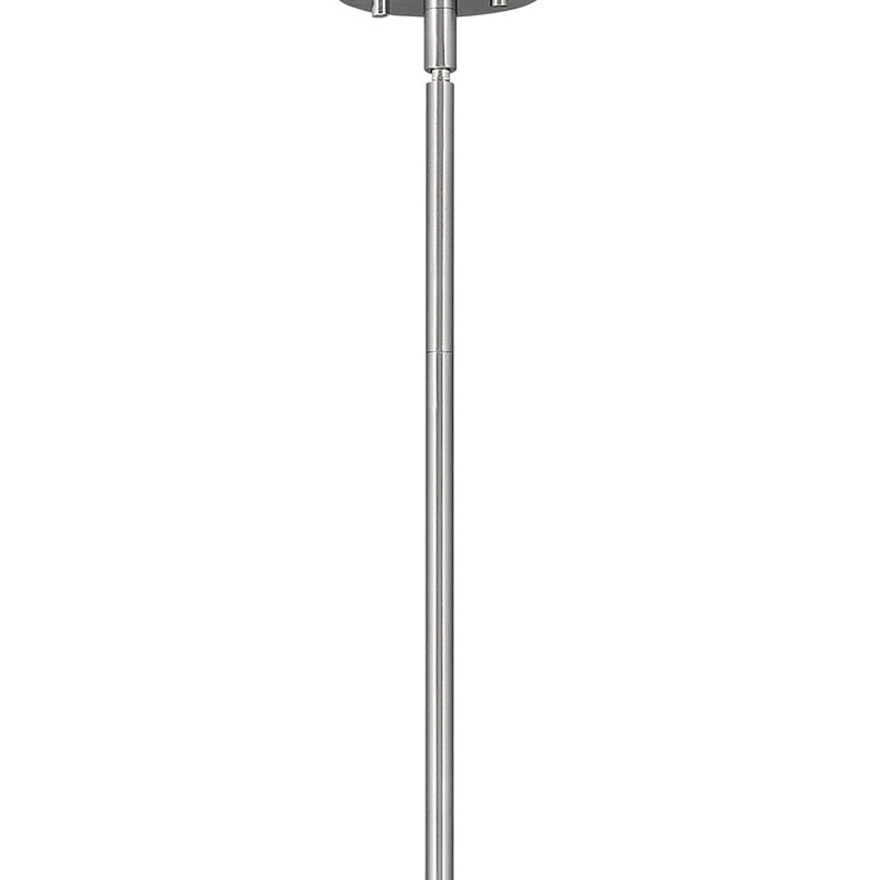 12-in Steel Accessory Stem, Brushed Nickel