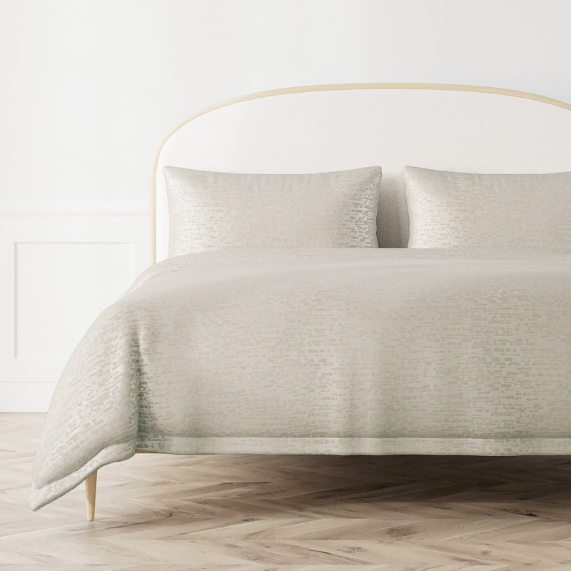 Delphi Duvet Cover, Mist, Queen Duvet Cover