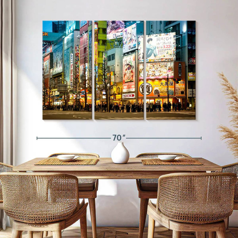 Sireci Shibuya Crossing, 42" H x 65" W