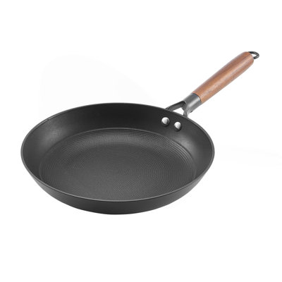 3 Piece Cast Iron Skillet Frying Pan Set 8 10 12 In Pre-Seasoned Nonstick Black
