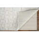 Shanta Minimal Viscose Rug White/N/A