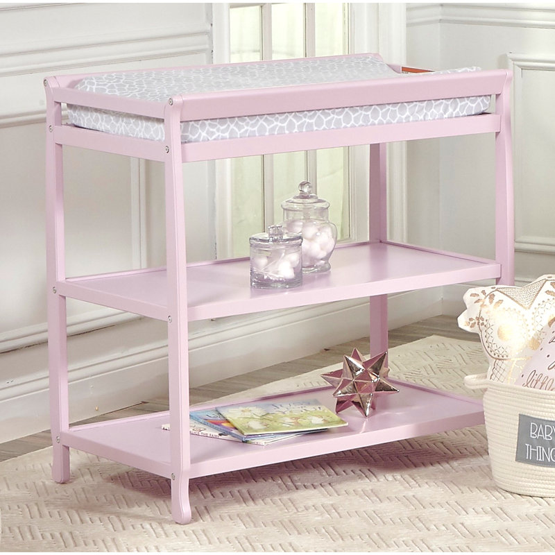 Table à langer Riley, Rose