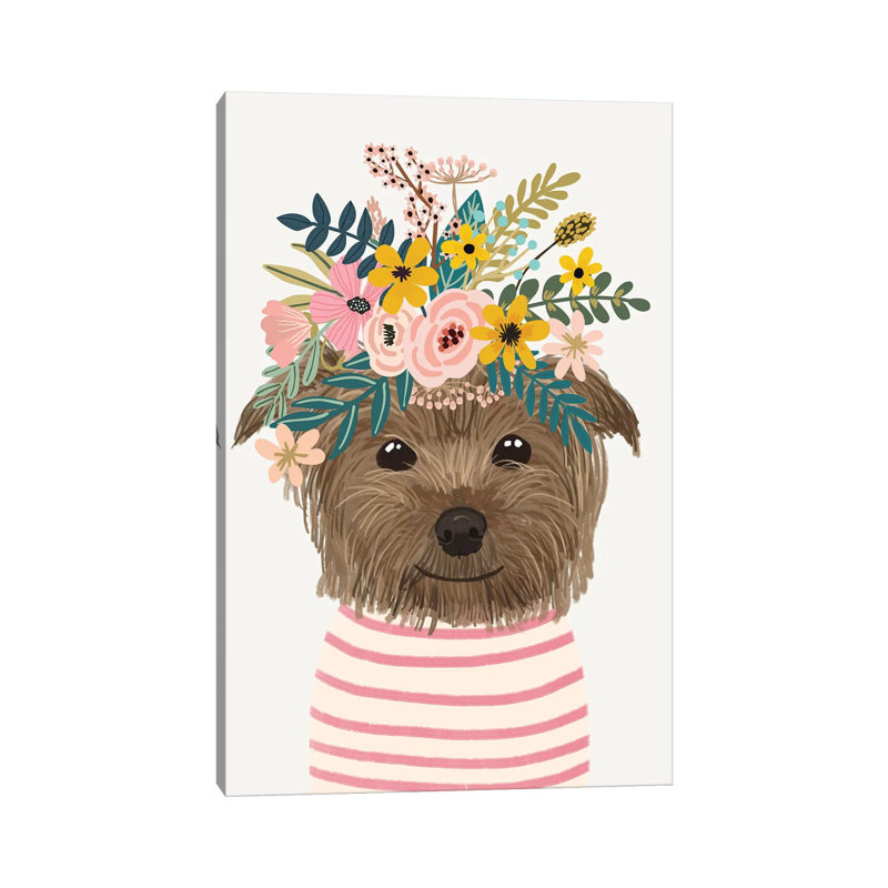 Yorkshire Flowers 1 Piece Wrapped Canvas Wall Art, 101.6 cm H x 66.04 cm W x 3.175 cm D