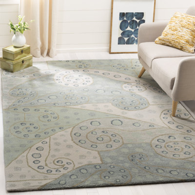 Bella Hand Tufted Wool Floral Rug