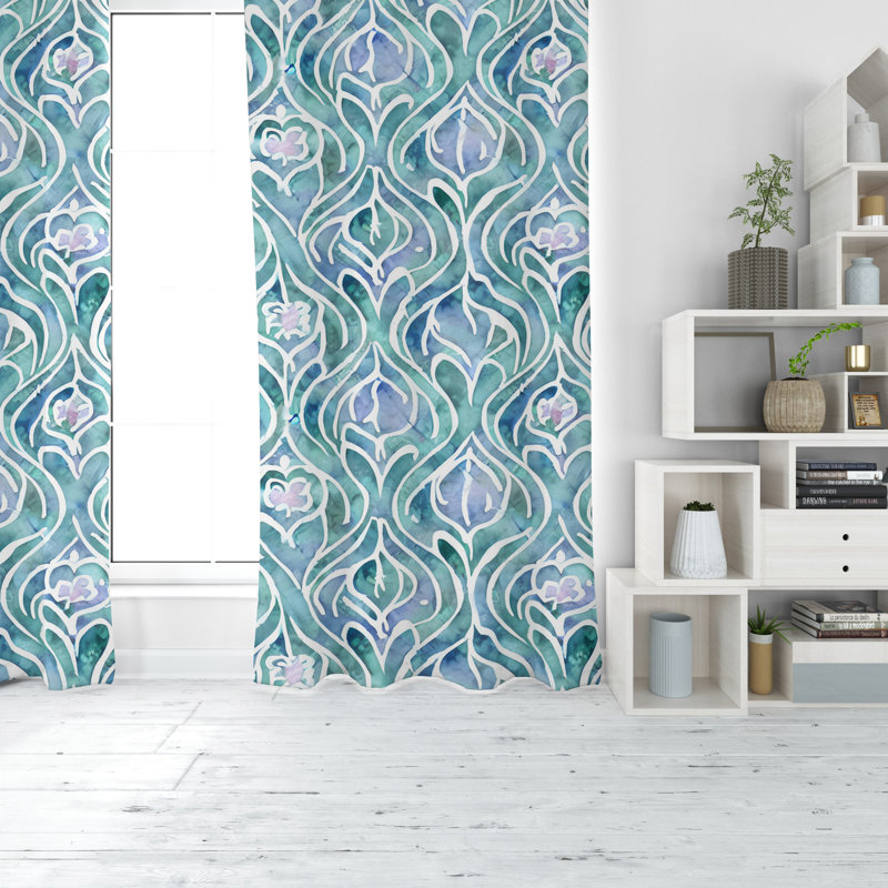 Rideau en polyester Ginsue, L 40 po x L 61 po