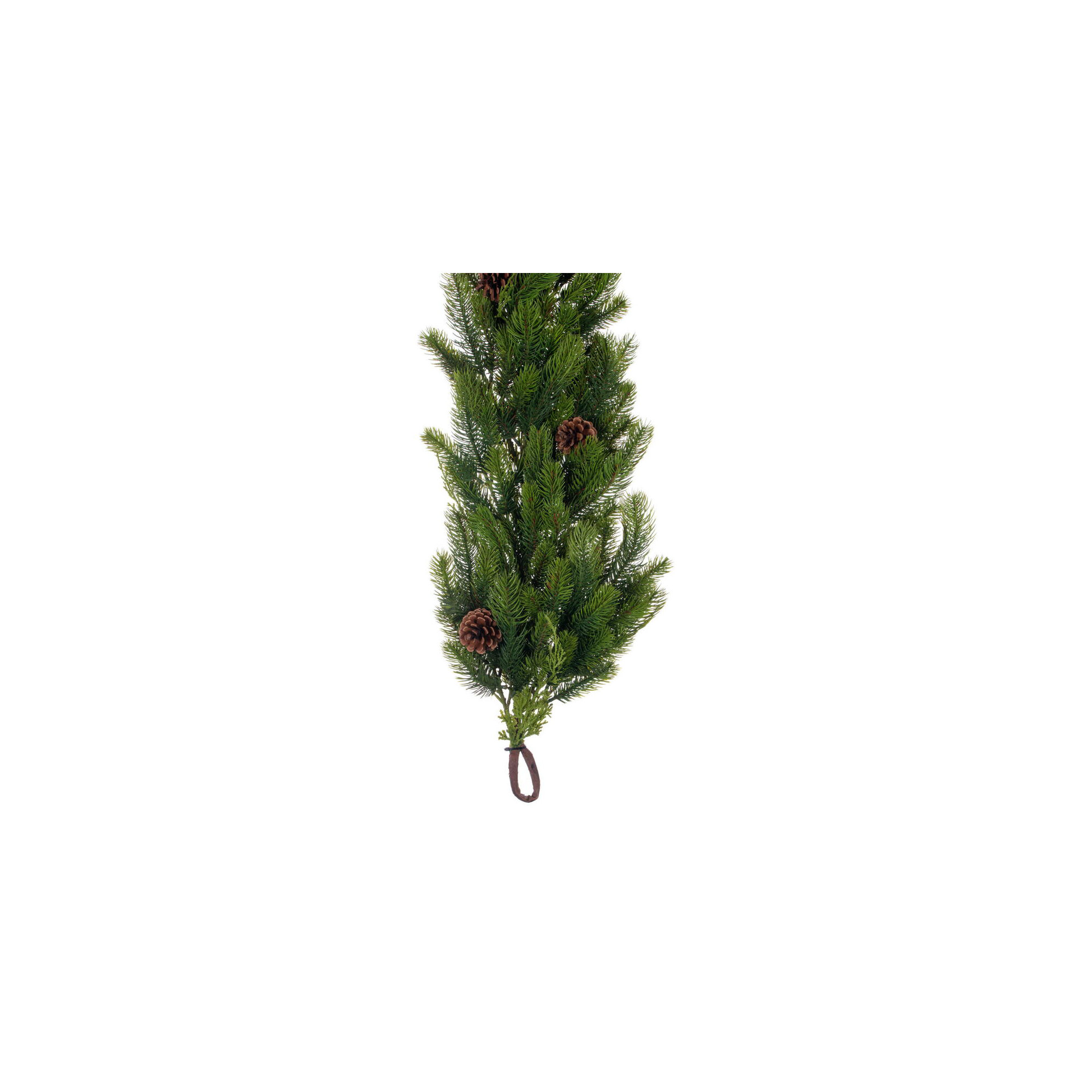 The Holiday Aisle® 6' x 12" Holiday Pine Garland with Cones