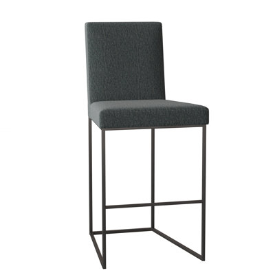 Ian Upholstered Stool with Metal Frame