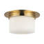 Mineral 11-in Brass Flush Mount-2005206601-2005206596