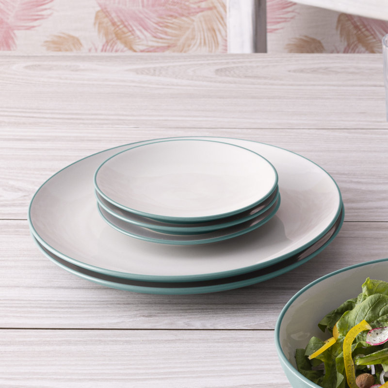 Mini-assiettes Noritake Colorwave, 6 1/4 po, Turquoise