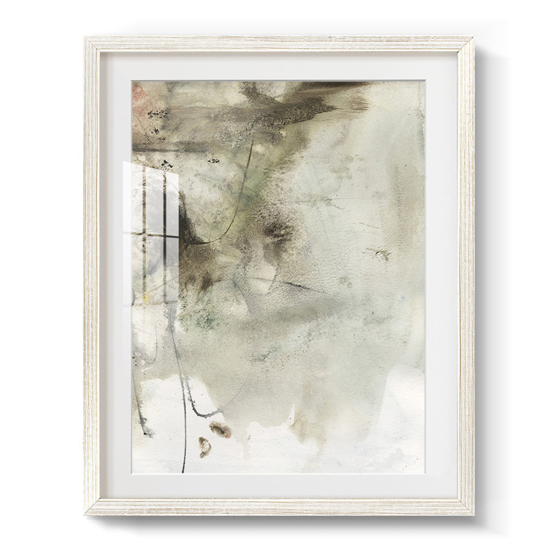 Soft Inspiration IV - Imprimé encadré, H 25,5 po x l 17,5 po, Blanc