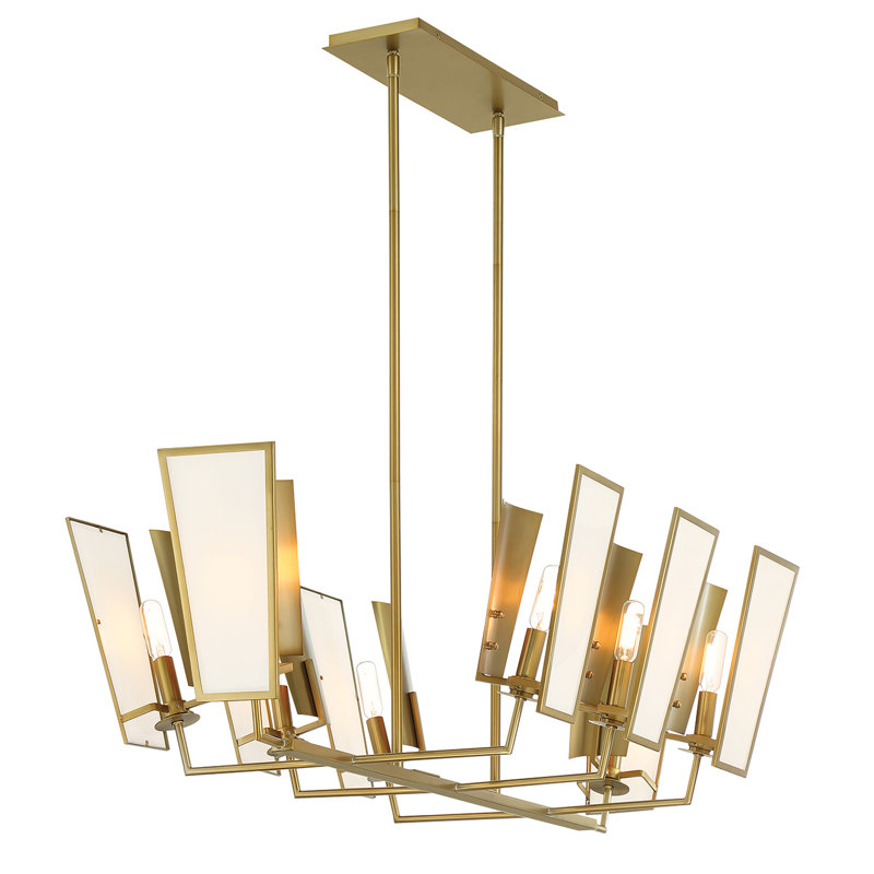 Luminaire suspendu 8 lumières pour îlot de cuisine
