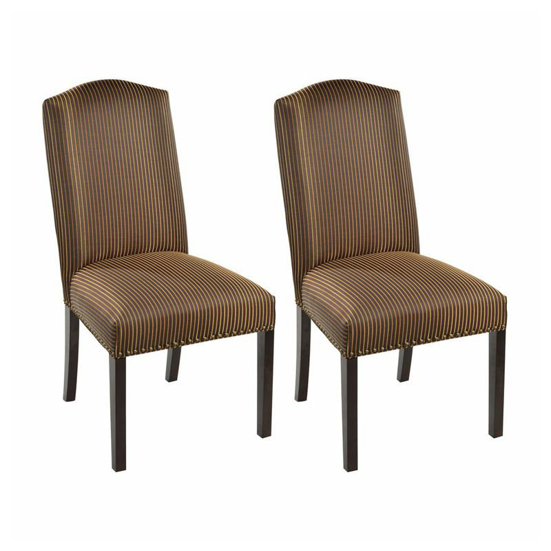 Chaise d'appoint, Acajou Marbella